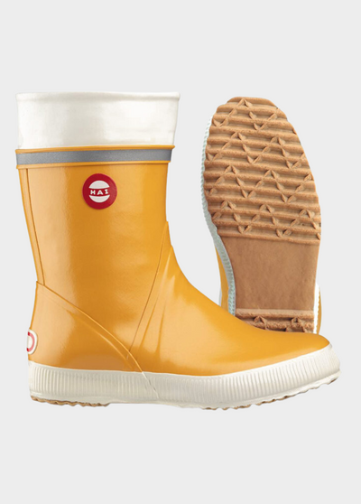 Stylish HAI Yellow Rubber Boots