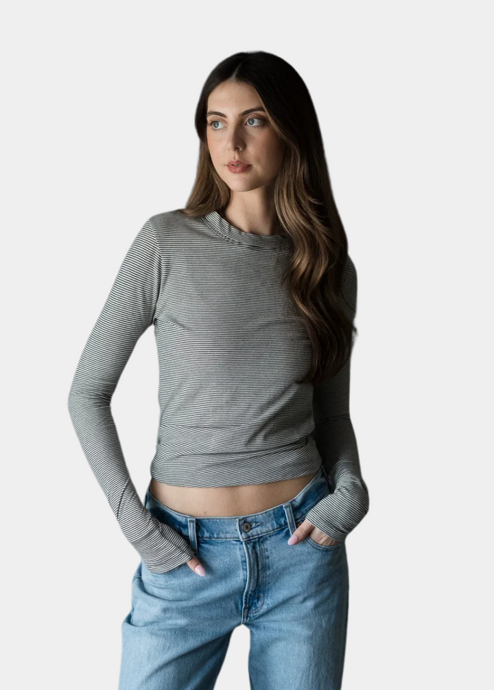 The Stripe Layering Tee