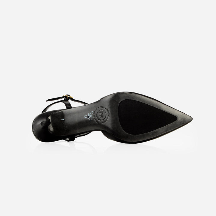 The Claire Kitten Heel - Black