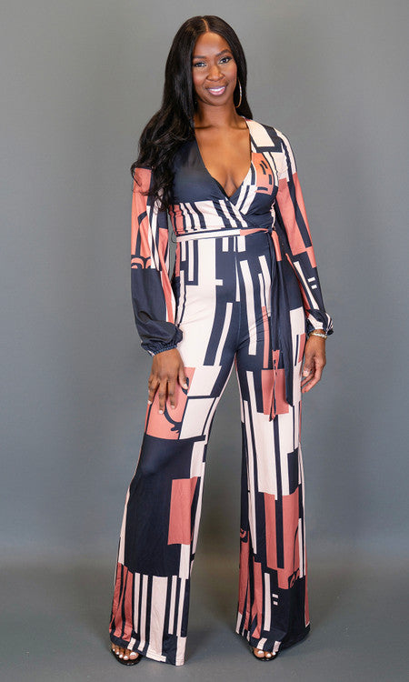 Willow Jumpsuit - Geo
