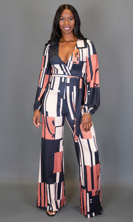 Willow Jumpsuit - Geo