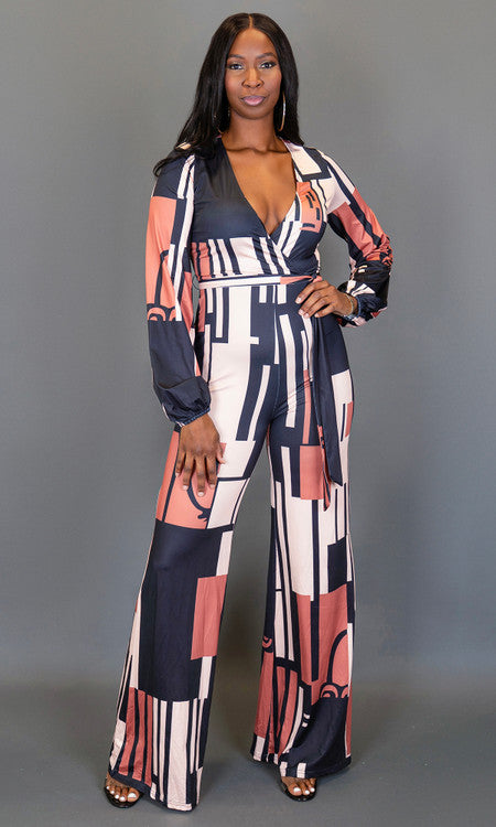 Willow Jumpsuit - Geo