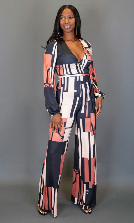 Willow Jumpsuit - Geo