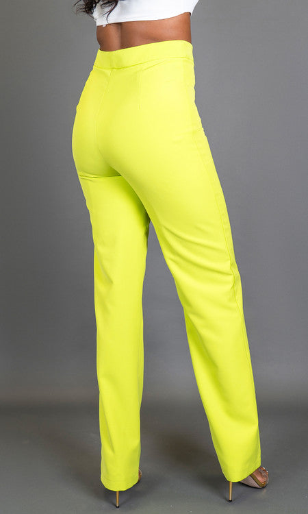 Panelist Pant - Chartreuse