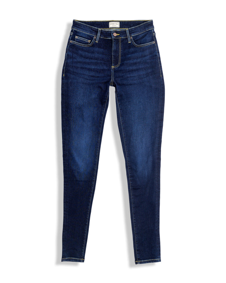 Signature Skinny Jeans - Classic Dark Blue Wash