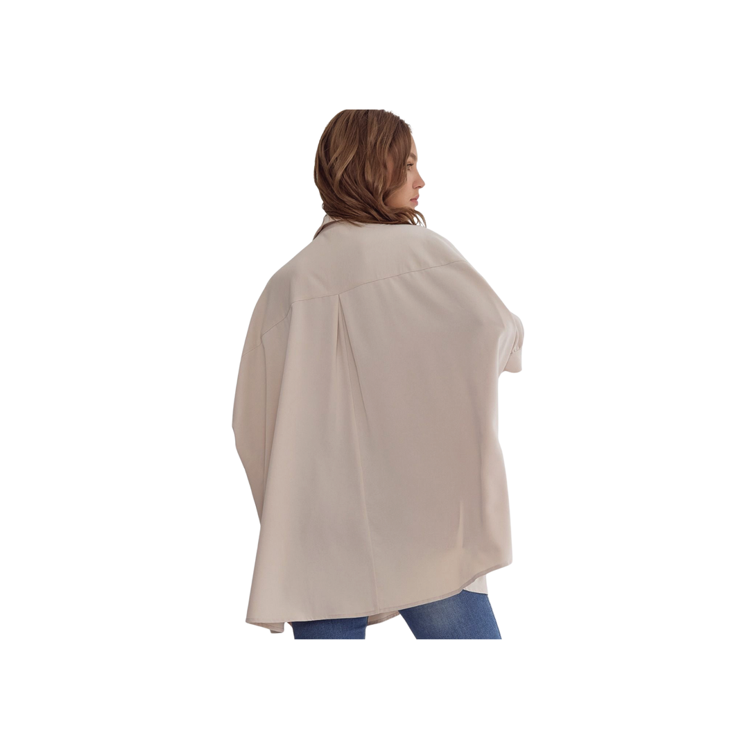 Entro Drapey Dolman Sleeve Shirt