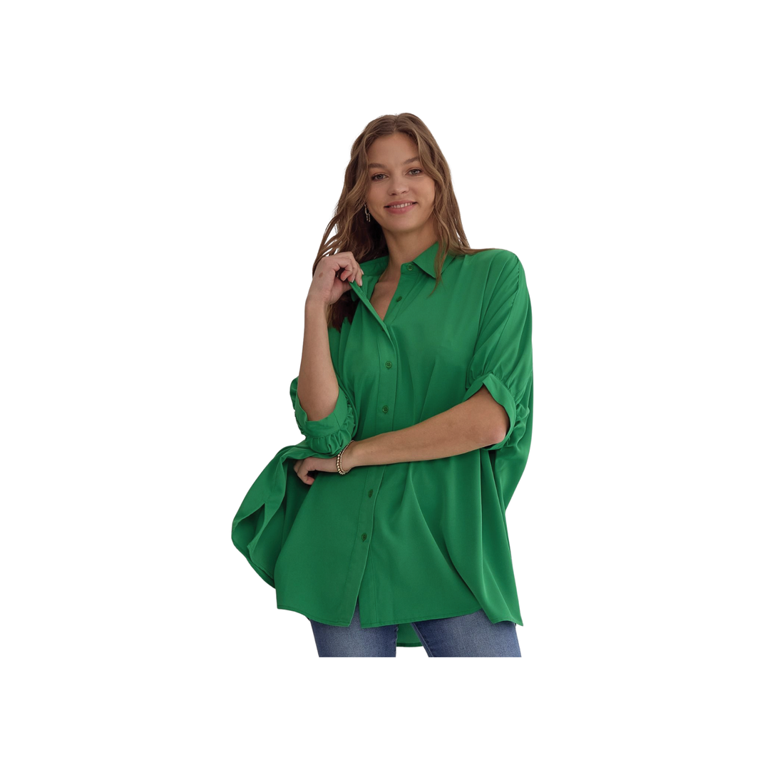 Entro Drapey Dolman Sleeve Shirt