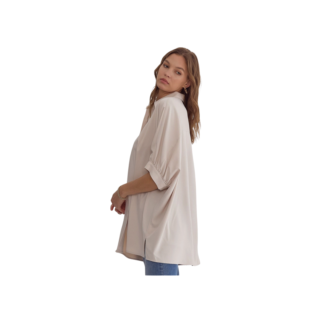 Entro Drapey Dolman Sleeve Shirt