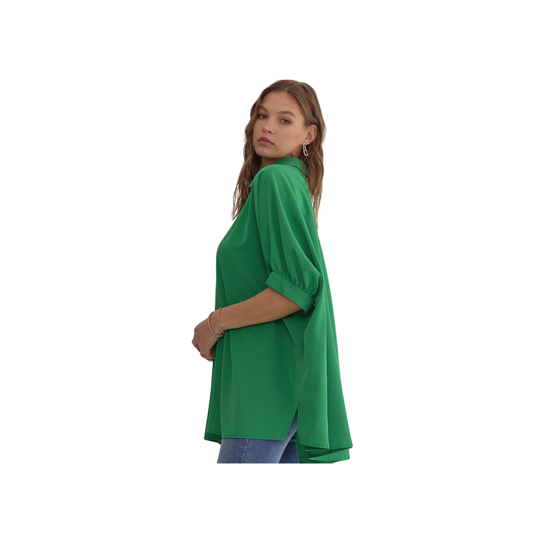 Entro Drapey Dolman Sleeve Shirt