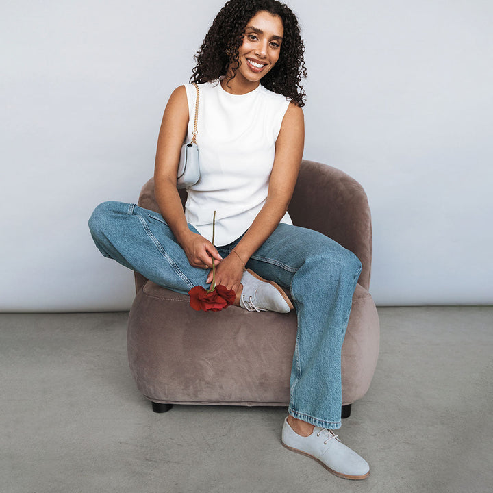 The Eyelet Oxford 2.0 - Bluebell