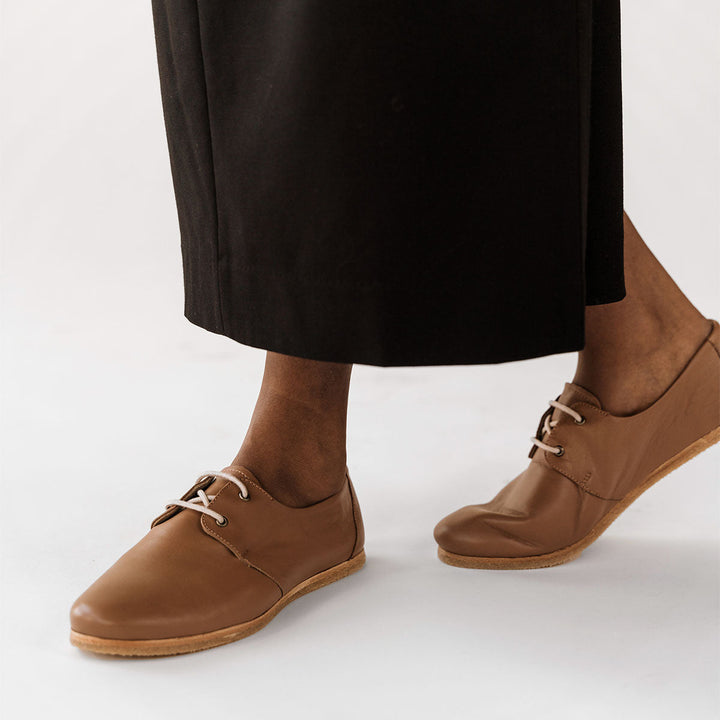 The Eyelet Oxford 2.0 - Praline