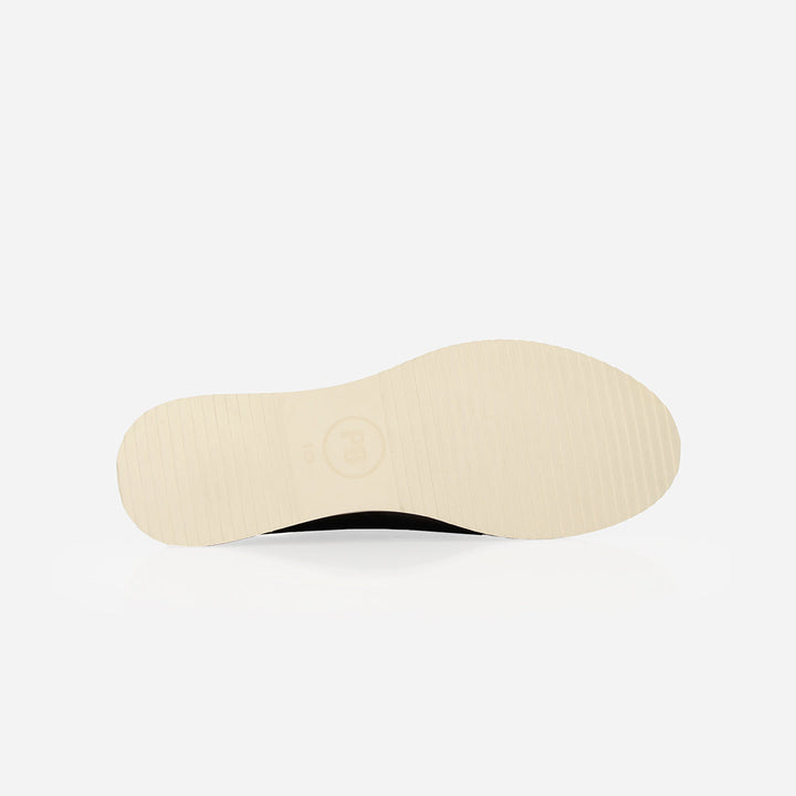 The Eyelet Sneaker - Biscotti