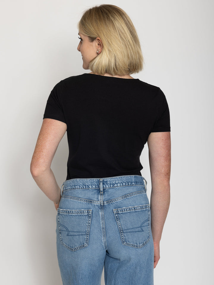 Tall Women’s Crew Neck Short Sleeve Bodysuit