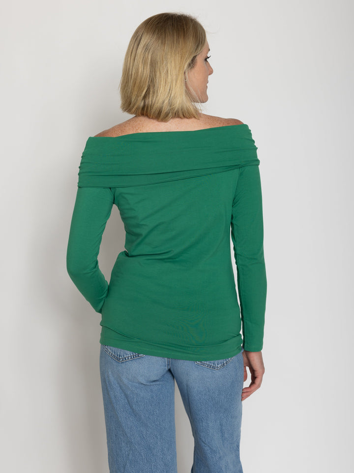 Tall Women’s Off Shoulder Long Sleeve Tee