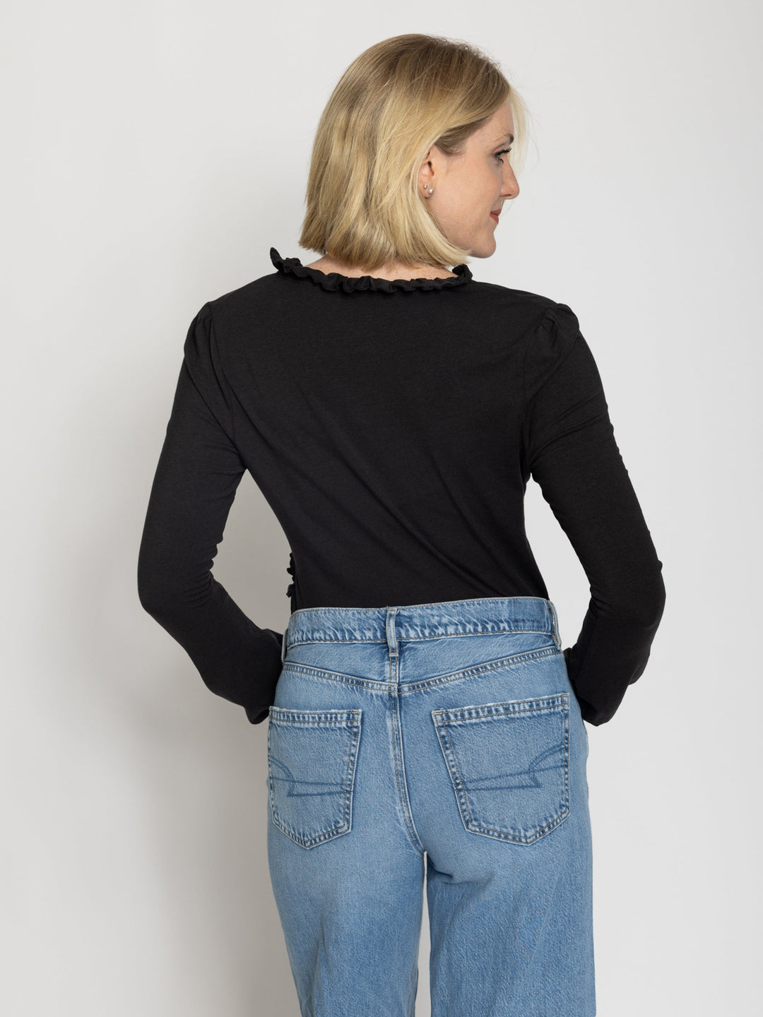 Tall Women’s Long Sleeve Wrap Top