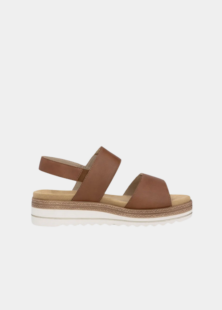 Remonte Versatile Brown Wedge Sandals