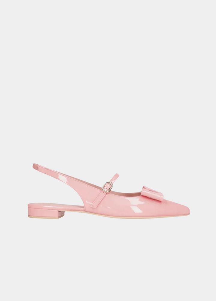 Pretty Ballerinas Gorgeous Rose Pink Slingbacks