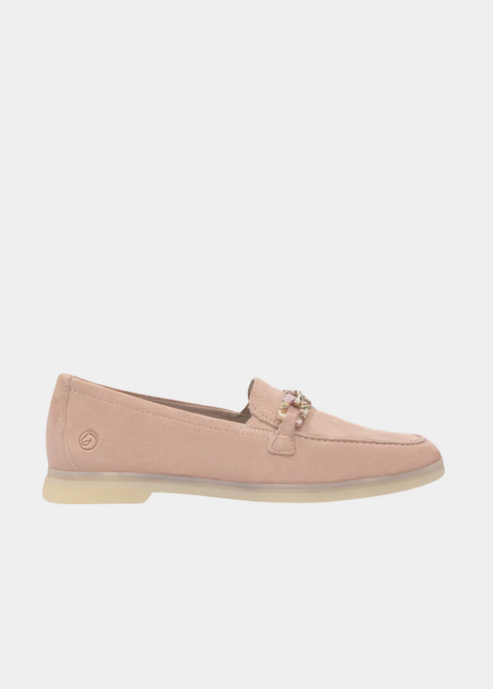 Remonte Pretty Rose Pink Loafers