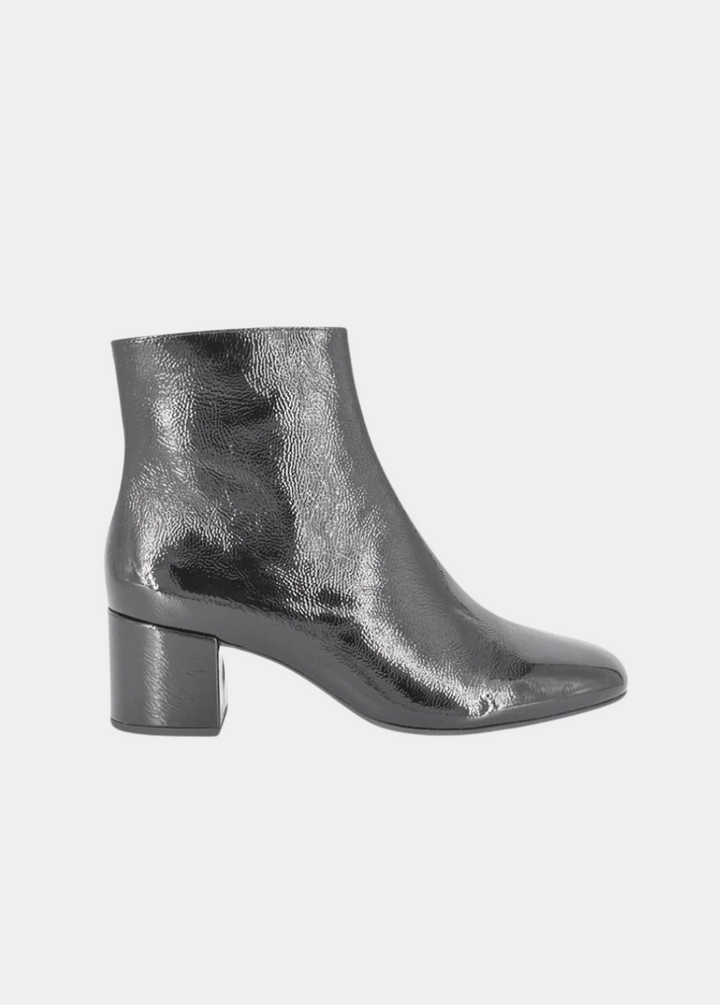 Hogl Premium Black Patent Leather Ankle Boots
