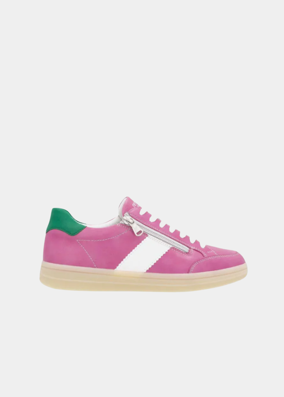 Remonte Fashionable Hot Pink Combi Trainers