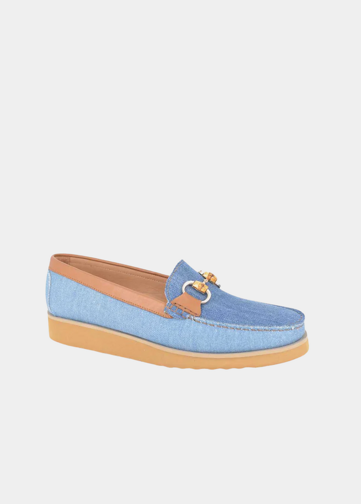Vittoria Mengoni Beautiful Denim Combi Loafers