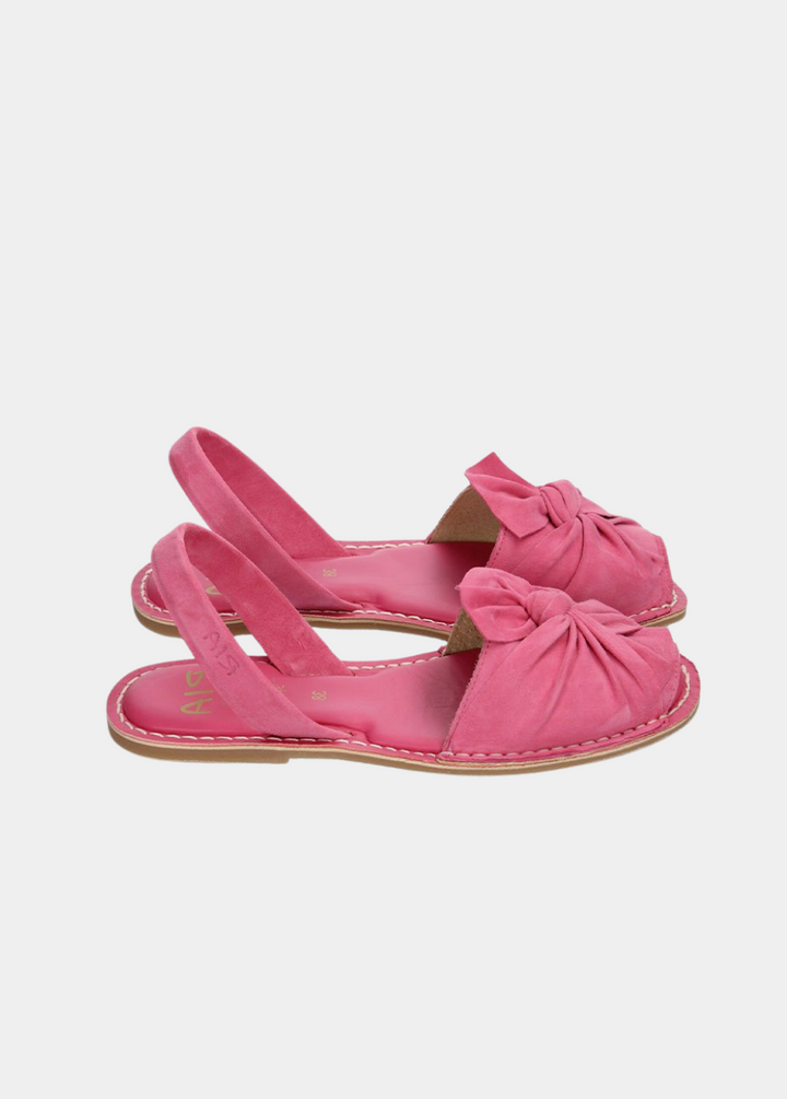 Ria Pretty Pink Abarca Sandals