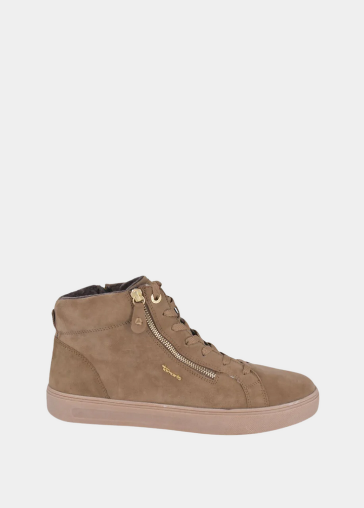 Tamaris Sporty Taupe Casual Booties