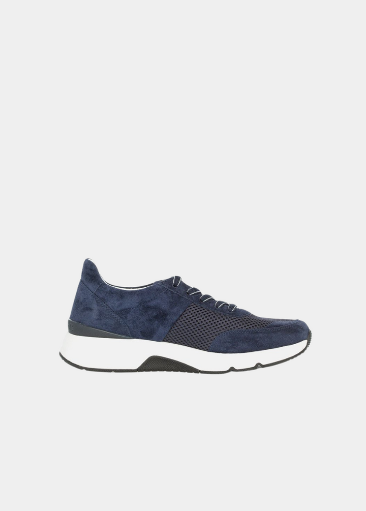 Gabor Fab Navy Rolling Soft Trainers