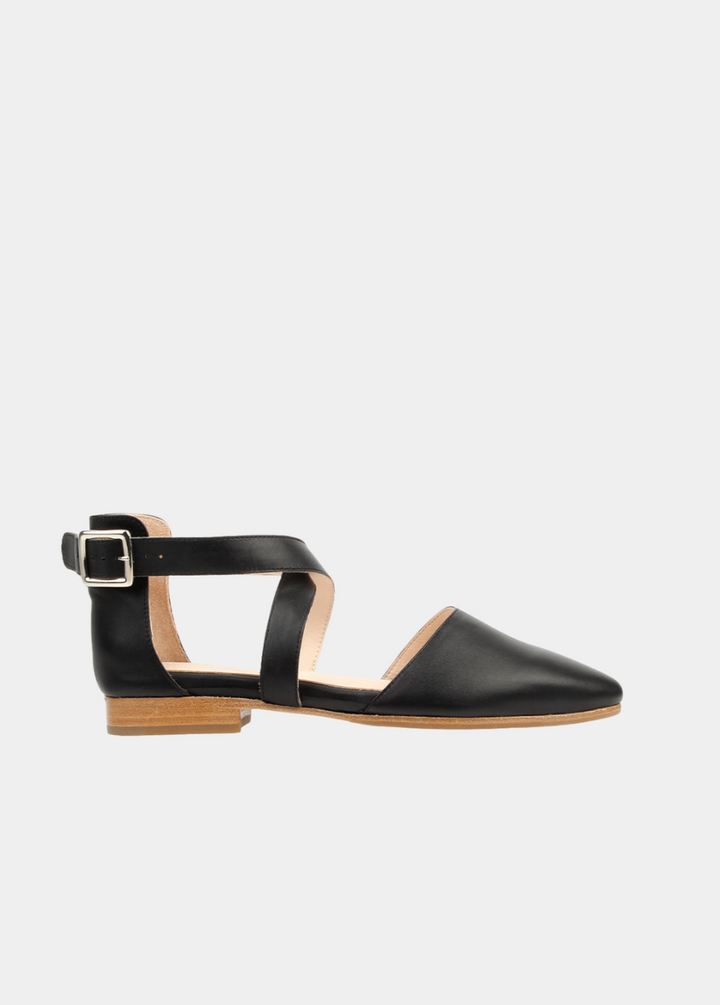 The Strappy Sandal - Black