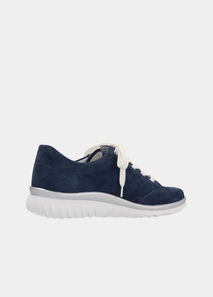 Semler Sporty Suede Navy Trainers