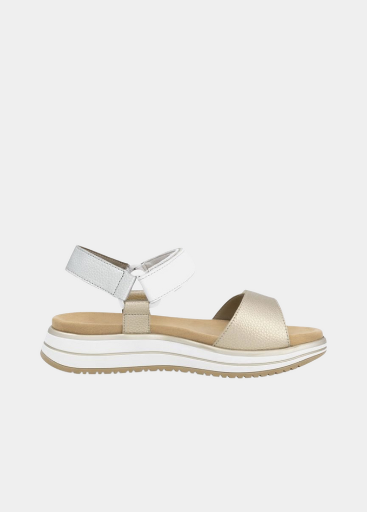 Remonte Sporty Gold/Silver Sandals