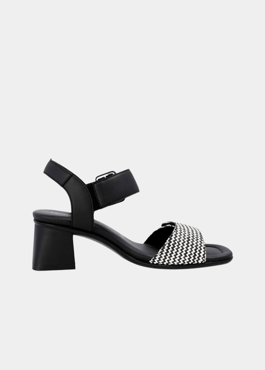 Remonte Glam Monochrome Block Heels
