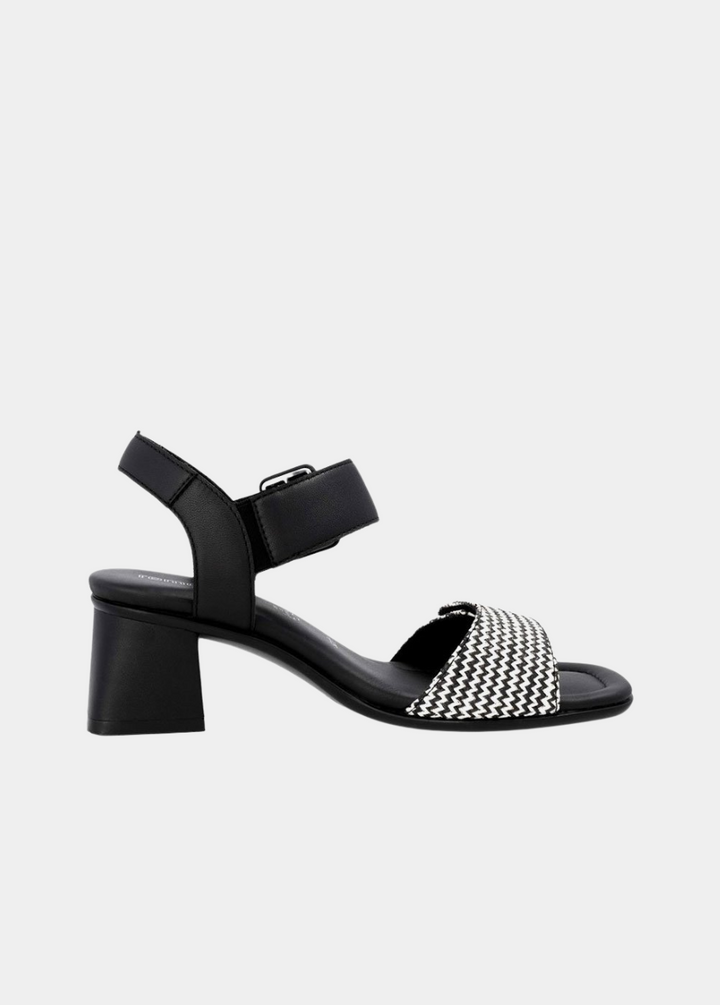 Remonte Glam Monochrome Block Heels