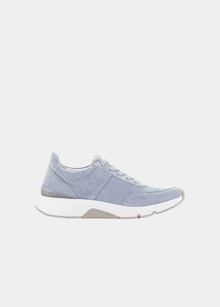 Gabor Fab Light Blue Rolling Soft Trainers