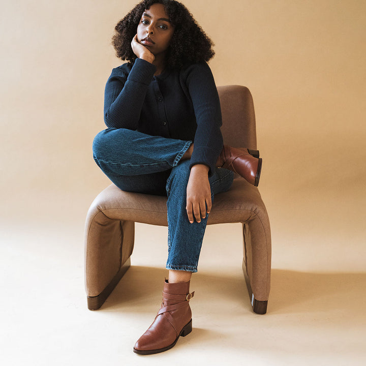The Foothills Boot - Redwood