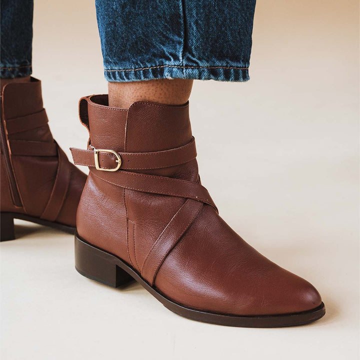 The Foothills Boot - Redwood