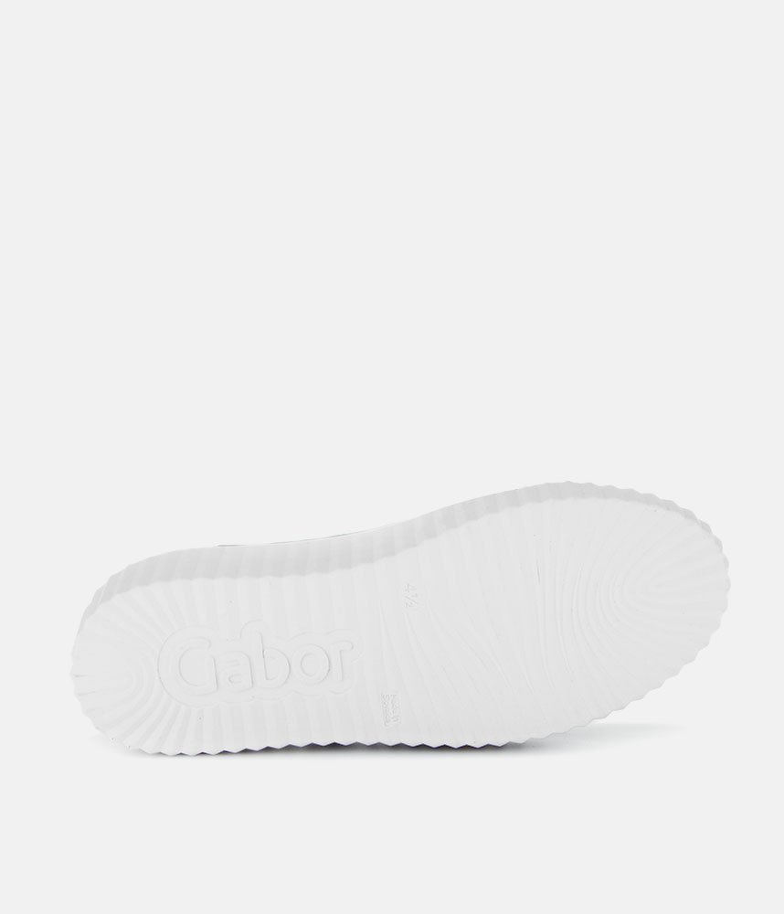 Gabor Chunky White Leather Trainers