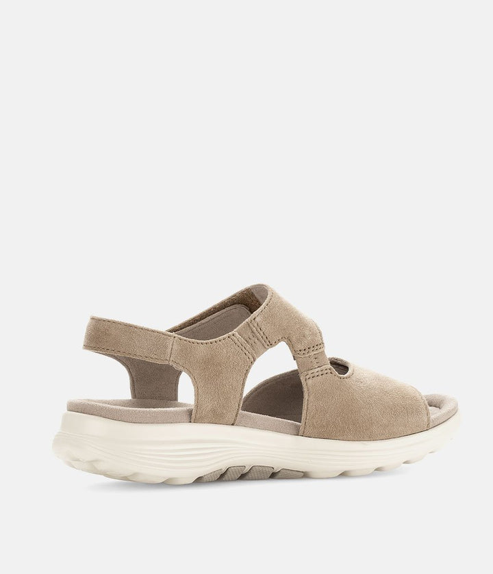 Gabor Sporty Beige Rolling Soft Walking Sandals