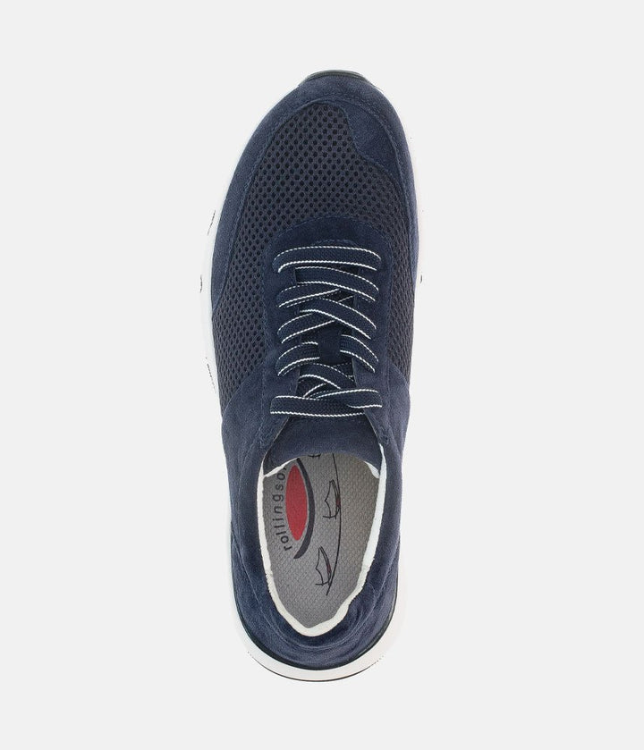 Gabor Fab Navy Rolling Soft Trainers