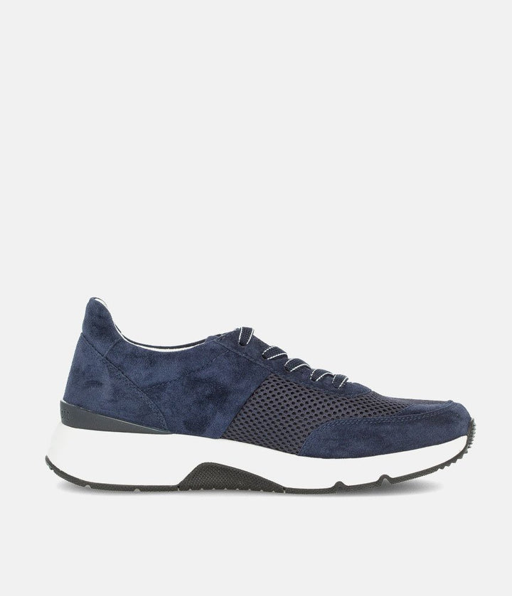 Gabor Fab Navy Rolling Soft Trainers