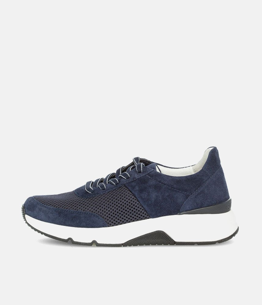 Gabor Fab Navy Rolling Soft Trainers