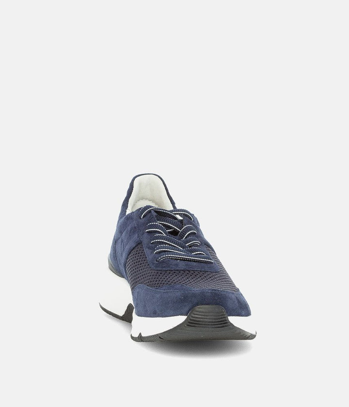 Gabor Fab Navy Rolling Soft Trainers