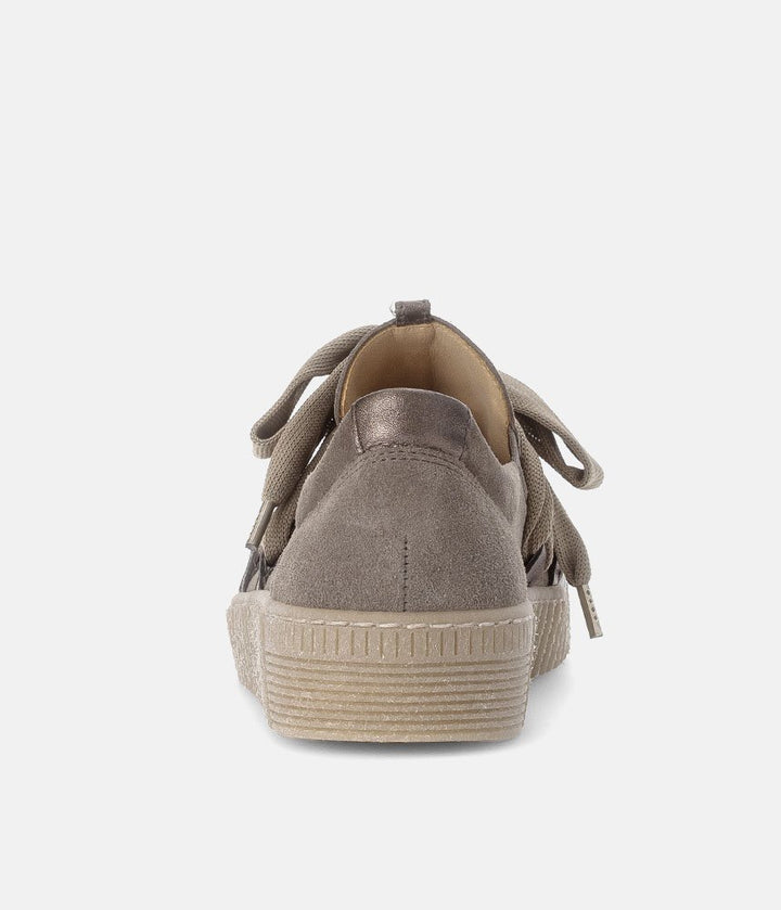 Gabor Glam Slip On Trainers - Taupe