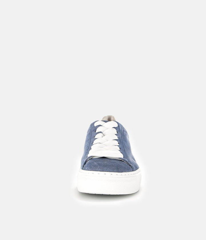 Gabor Trendy Blue Suede Trainers