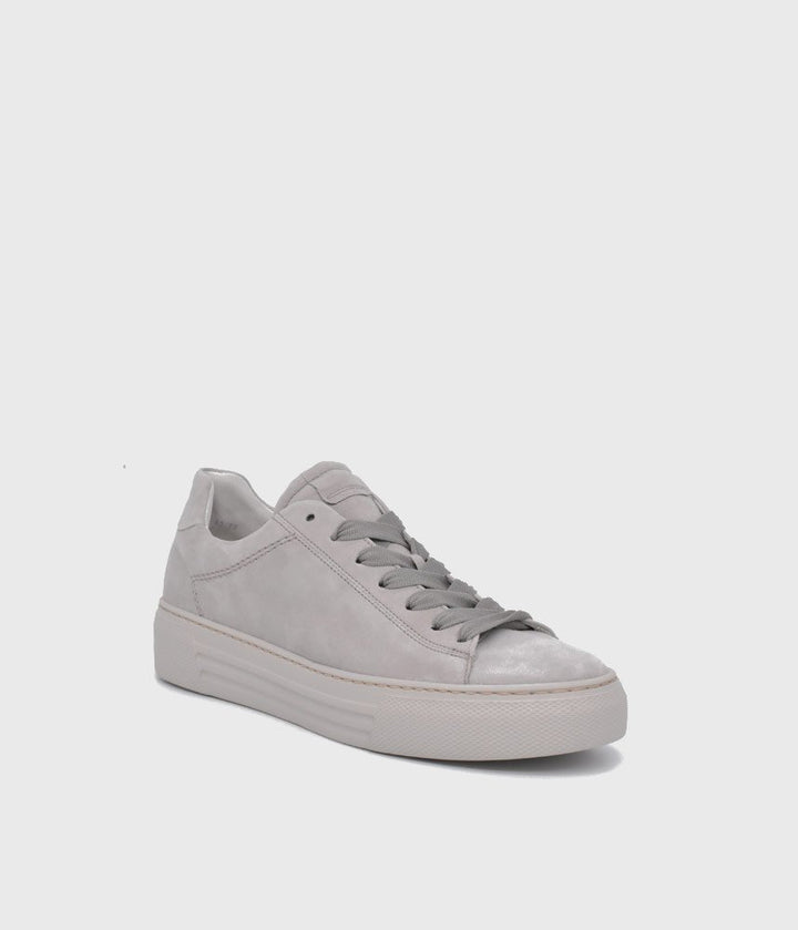 Gabor Trendy Grey Suede Trainers