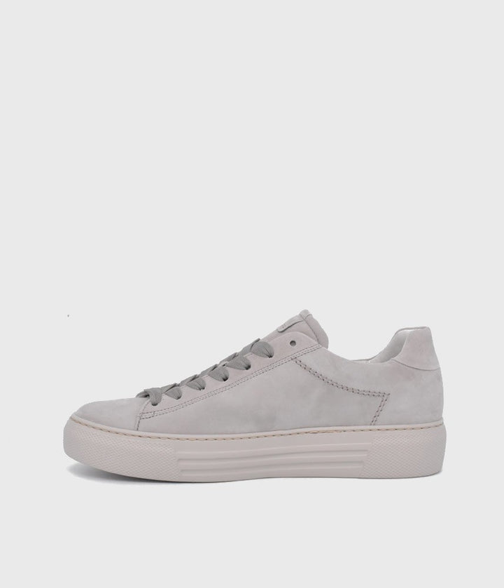 Gabor Trendy Grey Suede Trainers