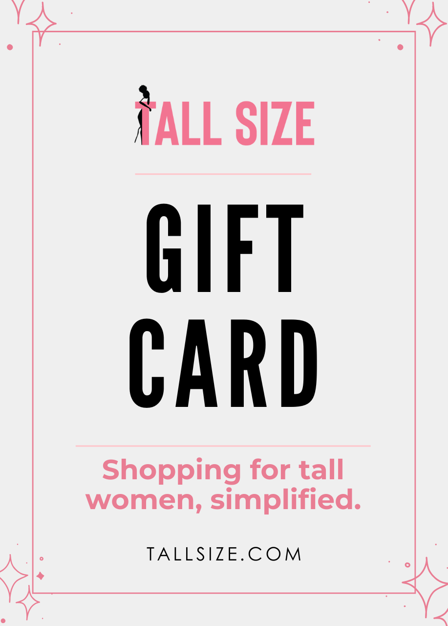 Tall Size Gift Card