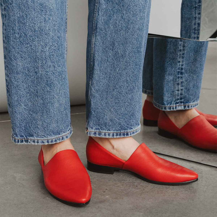 The Glove Fit Flat - Racing Red