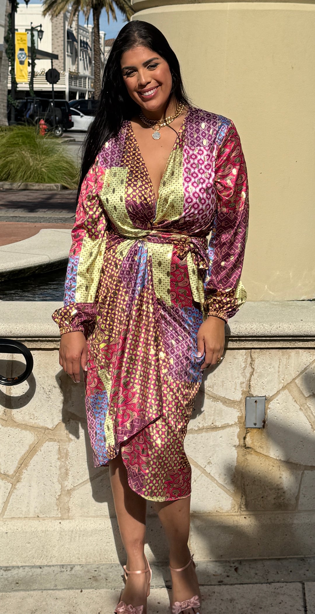 Tall Gemstone Midi Dress