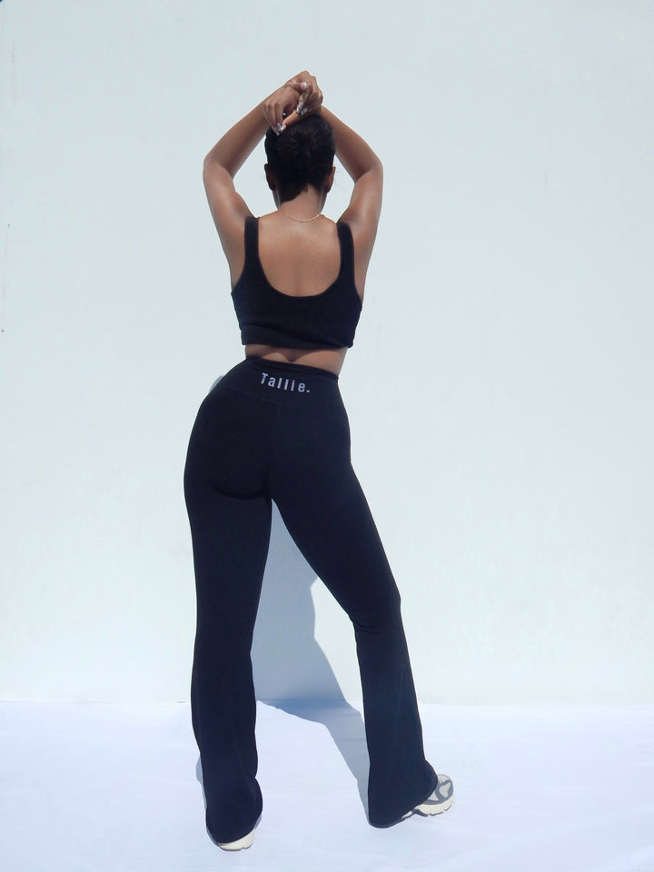 Black Flare Leggings